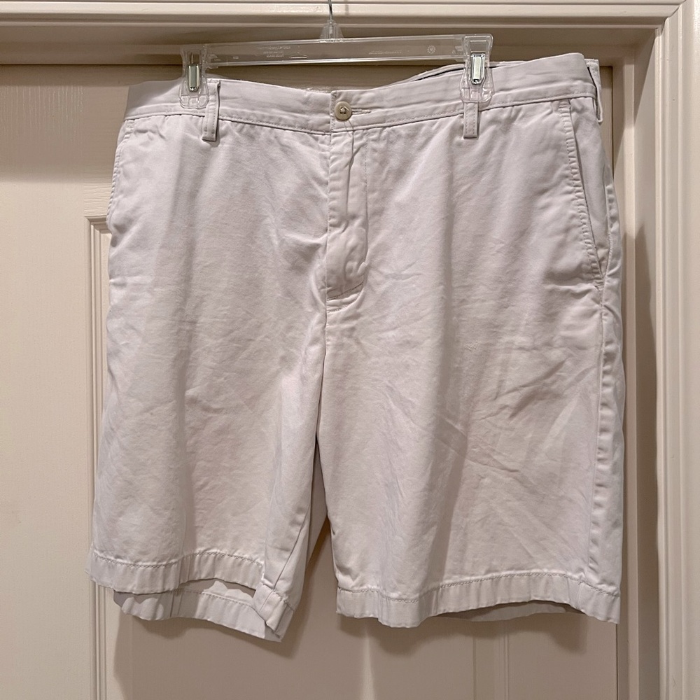 Men's Nautica Skipper Short 100% cotton Twill Pleated 9” Inseam SIZE 38